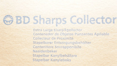 BD 305615 Extra Large Sharps Collector 9gal. - Case of 8